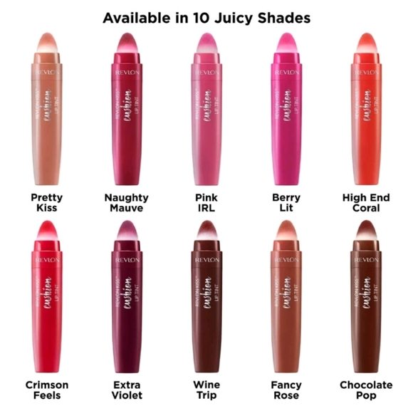 NEW REVLON KISS CUSHION LIP TINT - Picture 2 of 2